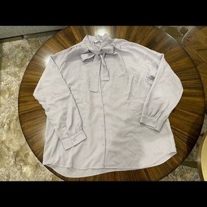 Lilac Uniqlo women blouse brand new L
